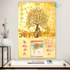 Lịch Tết 2.026 Cây Kim Tiền 30x40cm Treo Tường - Khung viền bo, Tặng Bloc 10,5x14,5cm - Giá ưu đãi 93.000đ 6