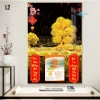 Lịch Tết 2.026 Cây Kim Tiền 30x40cm Treo Tường - Khung viền bo, Tặng Bloc 10,5x14,5cm - Giá ưu đãi 93.000đ 7