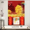 Lịch Tết 2.026 Cây Kim Tiền 30x40cm Treo Tường - Khung viền bo, Tặng Bloc 10,5x14,5cm - Giá ưu đãi 93.000đ 8