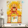 Lịch Tết 2.026 Cây Kim Tiền 30x40cm Treo Tường - Khung viền bo, Tặng Bloc 10,5x14,5cm - Giá ưu đãi 93.000đ 9