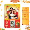 Lịch Tết 2.026 Chủ Đề Công Giáo Treo Tường Laminate Tráng Gương 30x40cm - Giá Ưu Đãi 135.900₫