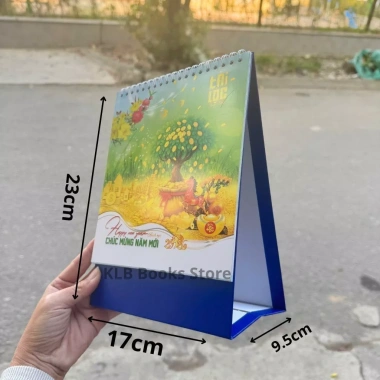 Lịch Tết 2.026 Để Bàn Chữ A Cỡ Dọc Ngang - Quà Tặng Năm Mới Giao Hình Ngẫu Nhiên Giá 31.900 VND 3