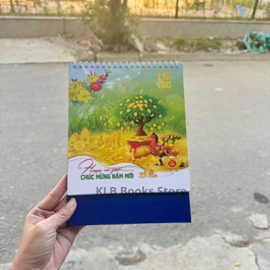 Lịch Tết 2.026 Để Bàn Chữ A Cỡ Dọc Ngang - Quà Tặng Năm Mới Giao Hình Ngẫu Nhiên Giá 31.900 VND 5