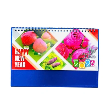 Lịch Tết 2.026 để bàn kiểu chữ A - Giá chỉ 27.000đ, thiết kế hiện đại