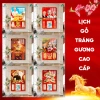Lịch Tết 2.026 Đốc Lịch 3 Bác Gỗ Treo Tường Tráng Gương - Giá ưu đãi 121.390 VND