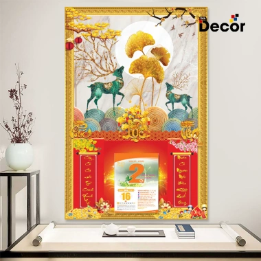 Lịch Tết 2.026 gỗ tráng gương Hoạ Tài Lộc – bo viền cao cấp, tặng Bloc lịch, chỉ 105.600 VND 9 Lịch Tết 2.026 gỗ tráng gương Hoạ Tài Lộc – bo viền cao cấp, tặng Bloc lịch, chỉ 105.600 VND 9