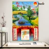 Lịch Tết 2.026 Gỗ tráng gương Phong Cảnh Quê Hương - Viền bo cao cấp, Cha Mẹ, Tặng Bloc lịch - Giá 105.600 VND 9
