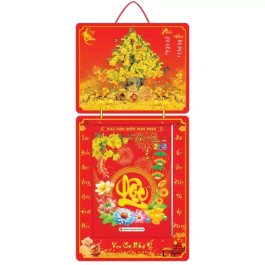 Lịch Tết 2.026 - In thiết kế theo yêu cầu, nhiều kích thước, không kèm bloc, chỉ 99.000đ 6
