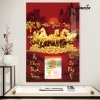 Lịch Tết 2.026 khổ to 50x70cm & lốc 20x30cm - Gỗ tráng gương viền bo cao cấp, tặng Bloc lịch, 340.000₫ 9