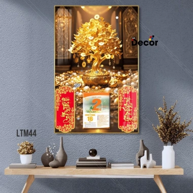Lịch Tết 2.026 khổ to 60x90cm - Bo viền cao cấp, kèm lốc lịch 20x30cm, chỉ 464.000₫ 6