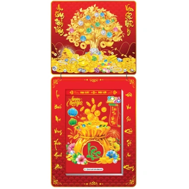 Lịch Tết 2.026 Phú Quý Vinh Hoa Vạn Sự Đại Cát Trọn Bộ Đầu Treo Laminate Bloc 17x26 - 20x30 cm Giá ưu đãi 238,100 VND 3 Lịch Tết 2.026 Phú Quý Vinh Hoa Vạn Sự Đại Cát Trọn Bộ Đầu Treo Laminate Bloc 17x26 - 20x30 cm Giá ưu đãi 238,100 VND 3