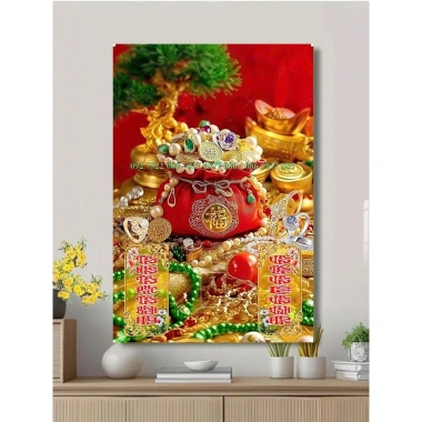 Lịch tết 2.026 Tomdecor Tráng gương Túi Ngọc LTTNGOC - Giá ưu đãi 130.000₫