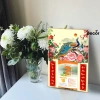 Lịch Tết 2.026 Tráng Gương Để Bàn 20x30cm Viền Vàng Cao Cấp, Nhiều Mẫu Tặng Bloc 4