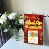 Lịch Tết 2.026 Tráng Gương Để Bàn 20x30cm Viền Vàng Cao Cấp, Nhiều Mẫu Tặng Bloc 8