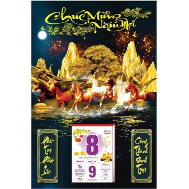 Lịch Tết 2.026 Tranh Lịch Tráng Gương Treo Tường 40x60cm Laminate Cao Cấp - Giá Ưu Đãi 175.000₫ 3 Lịch Tết 2.026 Tranh Lịch Tráng Gương Treo Tường 40x60cm Laminate Cao Cấp - Giá Ưu Đãi 175.000₫ 3