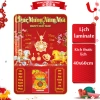 Lịch Tết 2.026 Treo Tường Laminate Tráng Gương 40x60 Chủ Đề Đá Quý - Giá 224.000đ