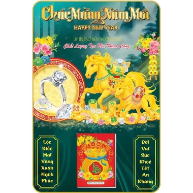 Lịch Tết 2.026 Treo Tường Laminate Tráng Gương 40x60 Chủ Đề Đá Quý - Giá 224.000đ 9 Lịch Tết 2.026 Treo Tường Laminate Tráng Gương 40x60 Chủ Đề Đá Quý - Giá 224.000đ 9