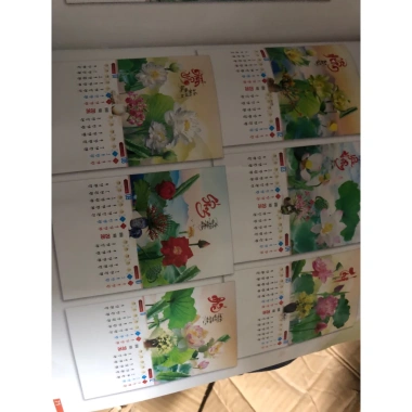 Lịch Tết 2.026 treo tường lò xo 7 tờ, đủ ngày âm dương, thiết kế độc quyền, giá 20.000