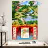 Lịch Tết 2.026 Treo Tường Quê Hương 30x40cm - Bo viền cao cấp, Tặng Bloc 10,5x14,5cm - Giá 93.000đ 8