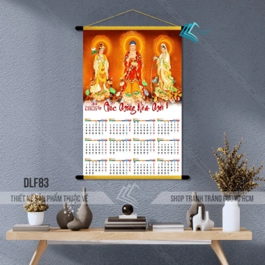 Lịch tết Liễn 12 tháng 2.026 Bính Ngọ Phật Giáo - Treo tường, giá 91.020đ 7