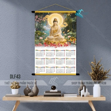 Lịch tết Liễn 12 tháng 2.026 Bính Ngọ Phật Giáo - Treo tường, giá 91.020đ 10