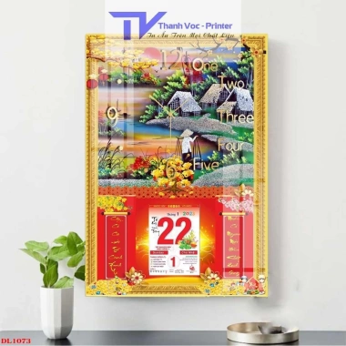 Lịch Tết Quê Hương 2.023 - Nhiều mẫu 40x60cm, Độ dày 10mm, Giá ưu đãi 260.000₫