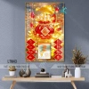 Lịch Tết tráng gương 2.026 40x60cm - Treo tường Bình Ngọc Chiêu Tài, bo viền sang, tặng Bloc lịch bính ngọ, giá ưu đãi 159.600 VND 2