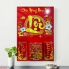Lịch Tết Tráng Gương 2.026 Bính Ngọ treo tường quà tặng 165k giảm 130k LTCC06 2
