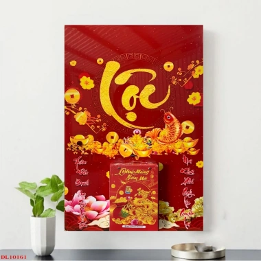 Lịch Tết Tráng Gương 2.026 Bính Ngọ treo tường quà tặng 165k giảm 130k LTCC06 3
