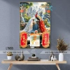 Lịch Tết tráng gương 2.026 - Chim Khổng Tước 30x40cm treo tường, kèm Bloc 10,5x14,5cm, khung viền bo, giá ưu đãi 93.000₫ 5