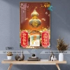 Lịch Tết Tráng Gương 2.026 - Treo Tường Hồ 40x60cm Bo Viền, Tặng Bloc Lịch Bính Ngọ 3