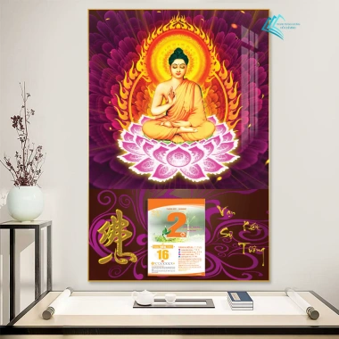 Lịch Tết Tráng Gương 2.026 - Treo Tường Phật Giáo 40x60cm Bo viền, Tặng Bloc lịch, Giá 159.600₫ 10 Lịch Tết Tráng Gương 2.026 - Treo Tường Phật Giáo 40x60cm Bo viền, Tặng Bloc lịch, Giá 159.600₫ 10