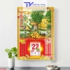 Lịch Tết Tráng Gương Thuận Buồm Xuôi Gió 2.023 - Nhiều mẫu 40x60cm Độ dày 10mm Giá ưu đãi 260k 3