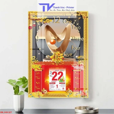 Lịch Tết Tuần Lộc 2.023 - Nhiều mẫu 40x60cm, độ dày 10mm, giảm giá 20% chỉ 260.000₫