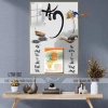 Lịch tráng gương 2.026 Bánh Ngọ chữ Bình An 40x60cm, treo tường, kèm lốc lịch, bo viền 9mm - Giá ưu đãi 110.200₫ 5