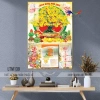 Lịch tráng gương 2.026 Binh Ngọ Hoa Mai Phú Quý - Mẫu mới hiện đại, treo tường 40x60cm, bo viền 9mm, kèm lốc lịch 7