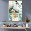 Lịch tráng gương 2.026 Bình Ngọ Hoa Sen - Treo tường 40x60cm, bo viền 9mm, 110k 5