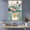 Lịch tráng gương 2.026 Bình Ngọ Hoa Sen - Treo tường 40x60cm, bo viền 9mm, 110k 7