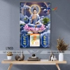 Lịch tráng gương 2.026 Bình Ngọ Phật Quan Âm Bồ Tát, treo tường 40x60, lốc lịch