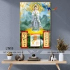 Lịch tráng gương 2.026 Bình Ngọ Phật Quan Âm Bồ Tát, treo tường 40x60, lốc lịch 10