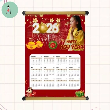 Lịch Treo Tết 2.026 - Lịch Treo Tường In Ảnh Đặt Theo Yêu Cầu, Giá 50.000₫