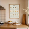 Lịch treo tường 2.026 30x40cm - Du lịch, làm bánh, làm vườn, giấy cứng cáp, chỉ 58.000 VNĐ