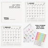 Lịch treo tường 2.026 BASIC có lịch âm, tặng sticker note, planner tiện dụng - 76.900₫