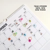 Lịch treo tường 2.026 BASIC có lịch âm, tặng sticker note, planner tiện dụng - 76.900₫ 2