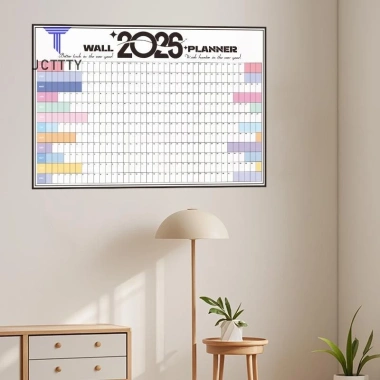 Lịch treo tường 2.026 – Đơn giản, rõ ràng, thiết kế đẹp, lên kế hoạch ngày, trang trí phòng