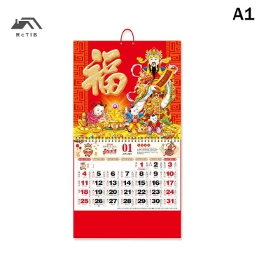 Lịch treo tường 2.026 Ngựa Tết Nguyên Đán - Xé lịch, nhân vật may mắn, trang trí văn phòng nhà 9 Lịch treo tường 2.026 Ngựa Tết Nguyên Đán - Xé lịch, nhân vật may mắn, trang trí văn phòng nhà 9