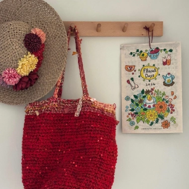 Lịch treo tường 2.026 phong cách Nepal, doodle động vật dễ thương - Giá giảm còn 90.000₫