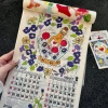Lịch treo tường 2.026 phong cách Nepal, doodle động vật dễ thương - Giá giảm còn 90.000₫ 4