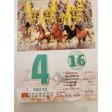 Lịch treo tường 2.026 thanh lý - Giá rẻ 79.000đ, giấy đẹp, đa dạng kích thước