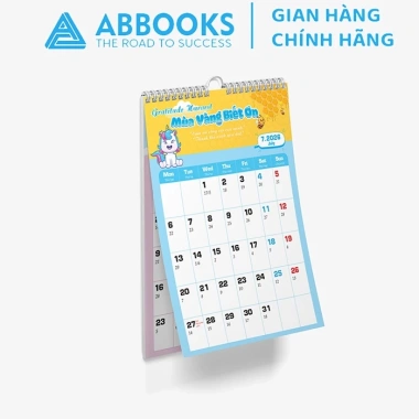Lịch Treo Tường 2.026 Time Is A Gift - Phiên Bản Tươi Mới Cảm Hứng - 48.000 VNĐ - ABBOOKS